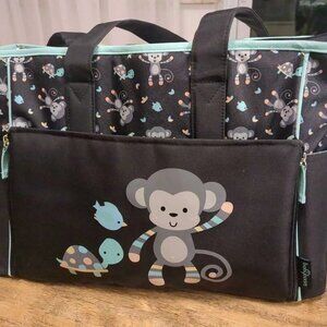 Babyboom Zip Front Tote Diaper Bag